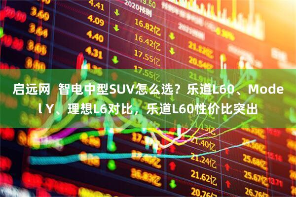 启远网  智电中型SUV怎么选？乐道L60、Model Y、理想L6对比，乐道L60性价比突出